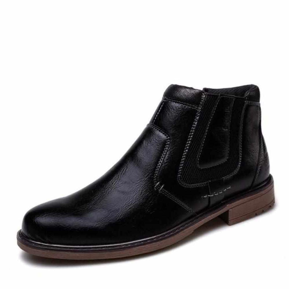 Sky Madrid Chelsea Leather Boots