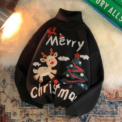 Saint Morris Festive Turtleneck Sweater