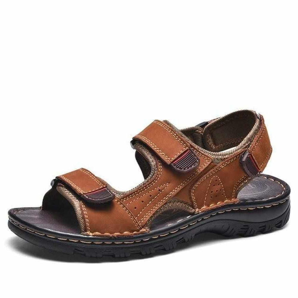 Saint Morris Quest Leather Sandals