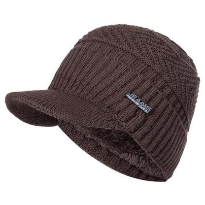 Sky Madrid Fur Knitted Beanie