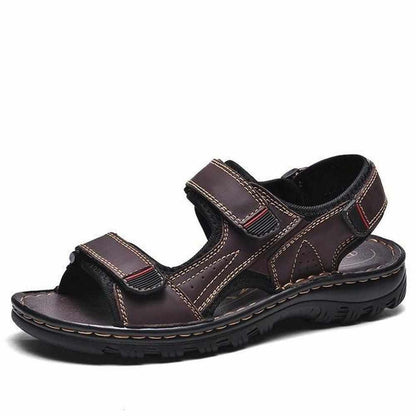 Saint Morris Quest Leather Sandals