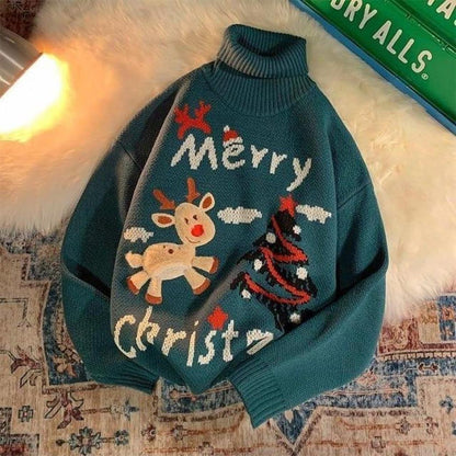 Saint Morris Festive Turtleneck Sweater