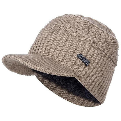 Sky Madrid Fur Knitted Beanie