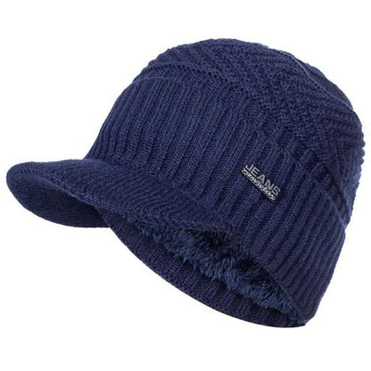 Sky Madrid Fur Knitted Beanie