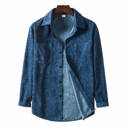 North Royal Corduroy Long Sleeve Button-Up