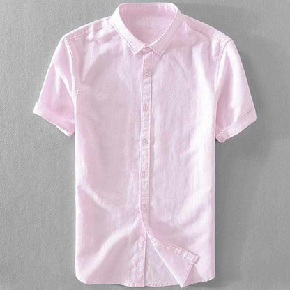 Sky Madrid Linen Short Sleeve Shirt