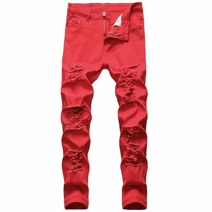 Sky Madrid Distressed Denim Jeans