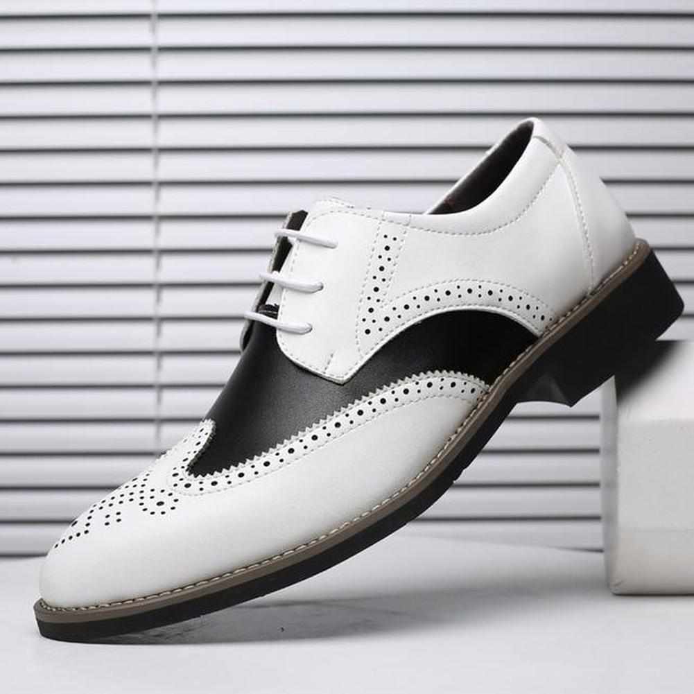 Sky Madrid Leather Brogue Shoes