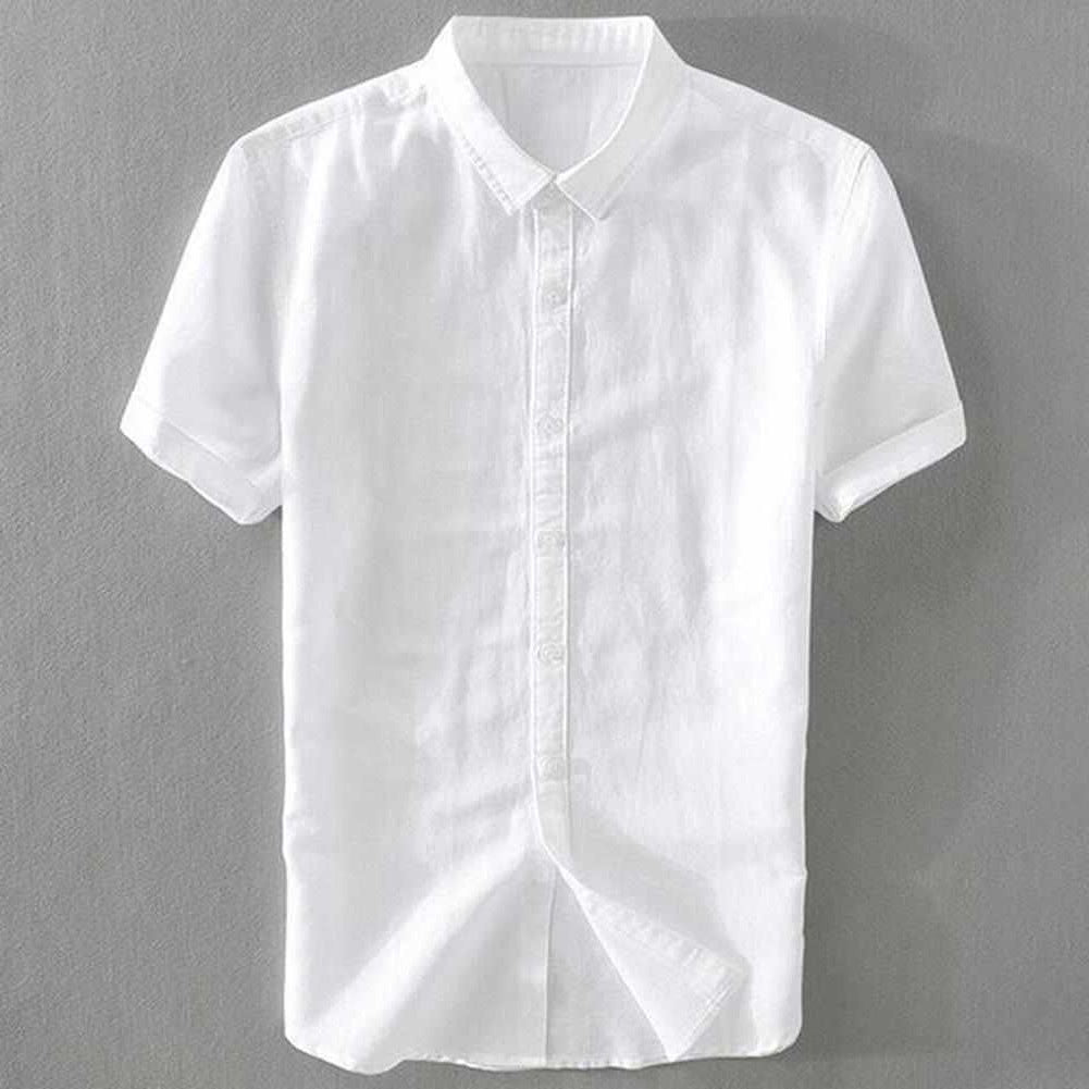 Sky Madrid Linen Short Sleeve Shirt