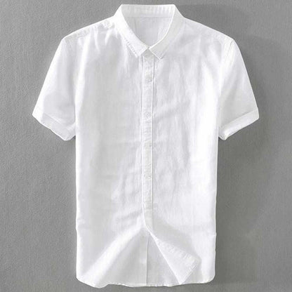 Sky Madrid Linen Short Sleeve Shirt