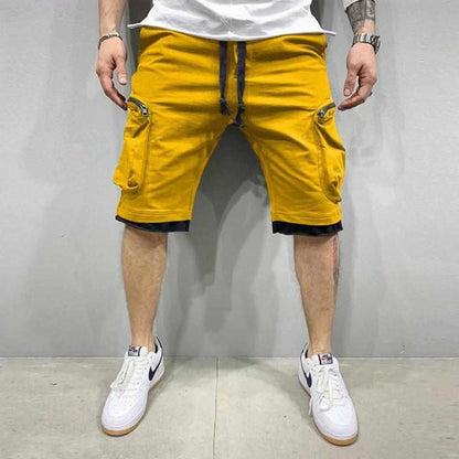 Sky Madrid Urban Cargo Zip Pocket Shorts