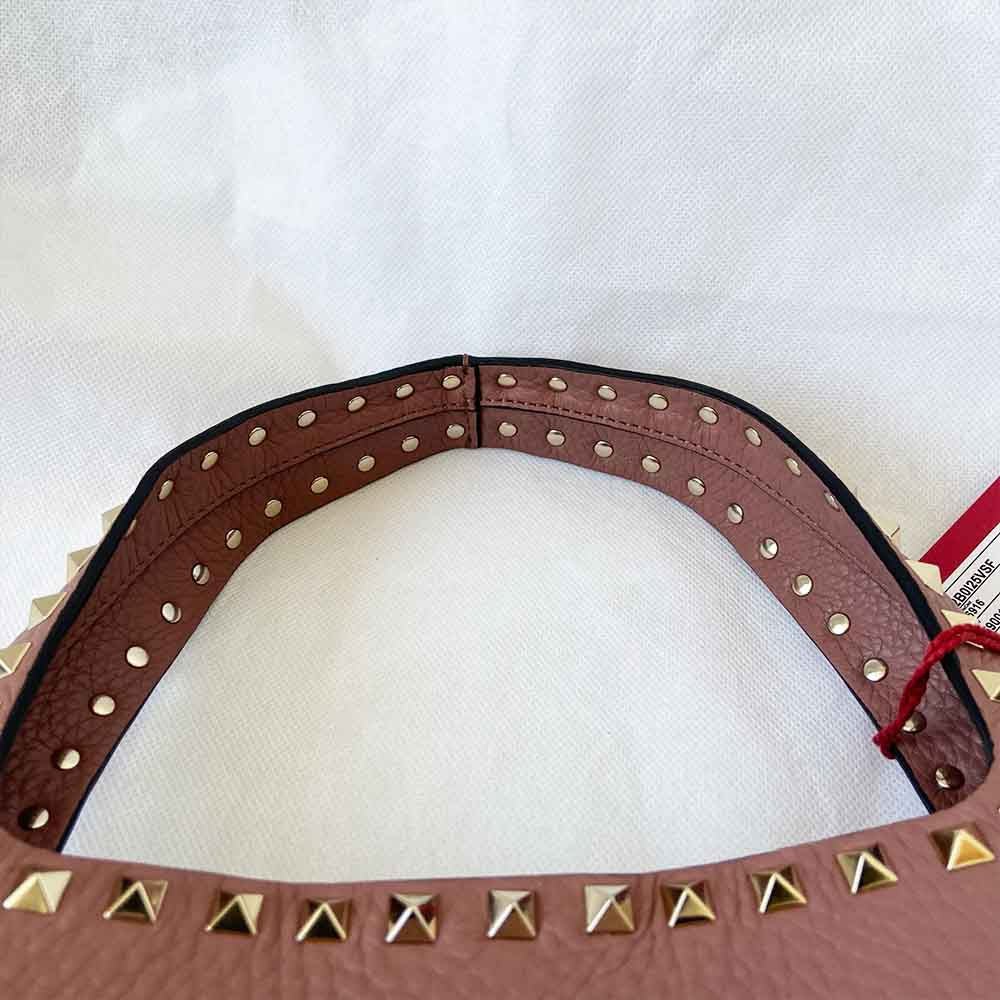 Valentino dusty pink rockstud shoulder bag