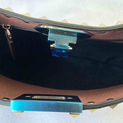 Valentino dusty pink rockstud shoulder bag
