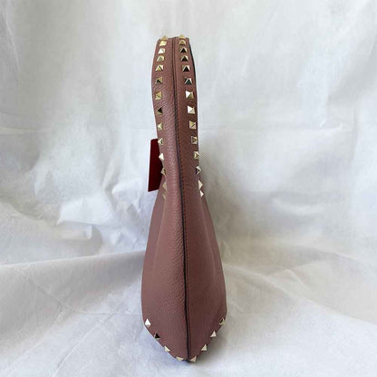 Valentino dusty pink rockstud shoulder bag