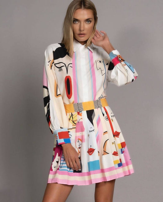 Helen Printed Suit