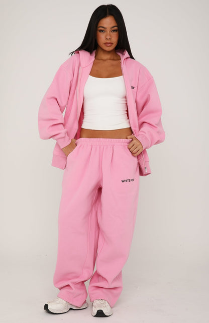 Core Classic Barrel Leg Sweatpants Pink